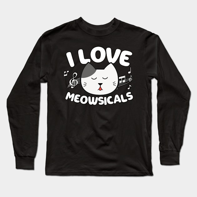 musicals Long Sleeve T-Shirt by CurlyDesigns